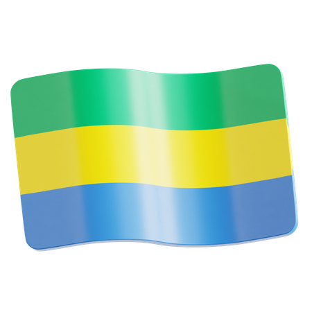 Gabon  3D Icon
