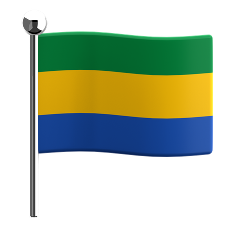 Gabon  3D Icon