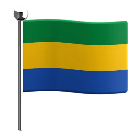 Gabon  3D Icon