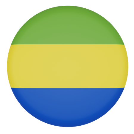 Gabon  3D Icon