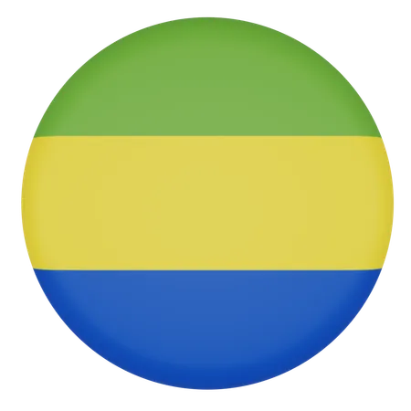 Gabon  3D Icon