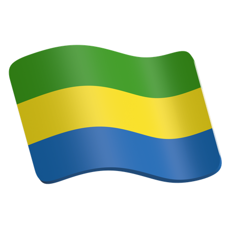 Gabon  3D Icon