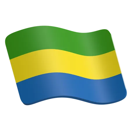 Gabon  3D Icon