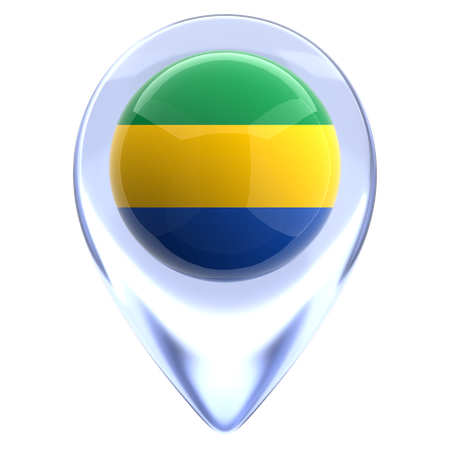 Gabon  3D Icon