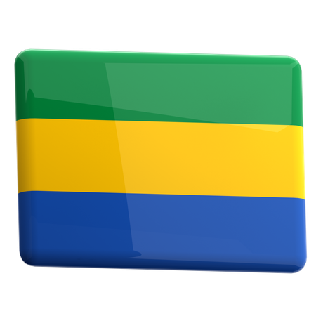 Gabon  3D Icon
