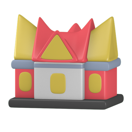 Gadang Home  3D Icon