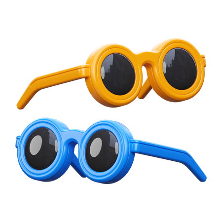 Anteojos  3D Icon