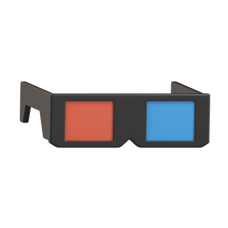 Gafas 3d  3D Icon