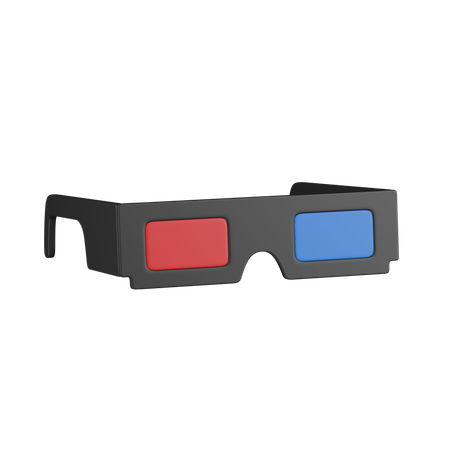 Gafas 3d  3D Icon