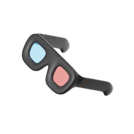 Gafas 3d  3D Icon