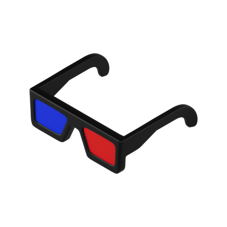 Gafas 3d  3D Illustration