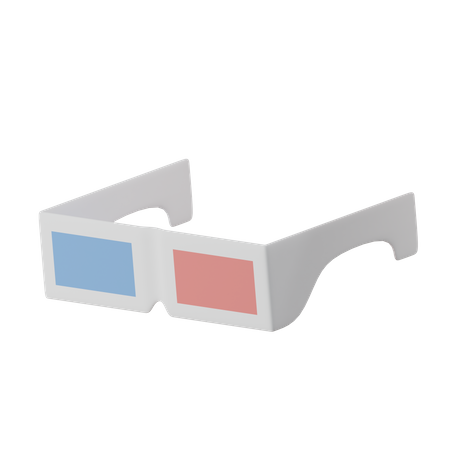 Gafas 3d  3D Icon