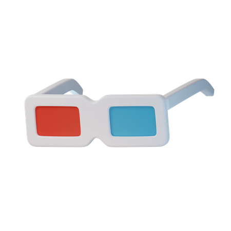 Gafas 3d  3D Icon