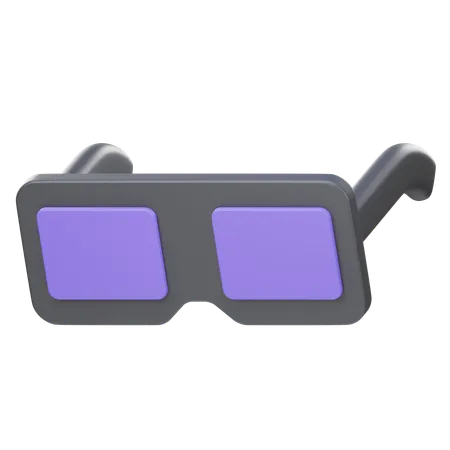 Gafas 3d  3D Icon