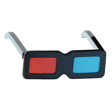 Gafas 3d  3D Icon