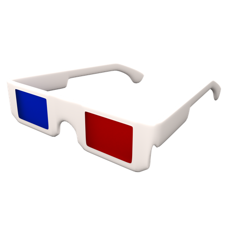 Gafas 3d  3D Icon