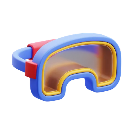 Gafas_de_buceo  3D Icon