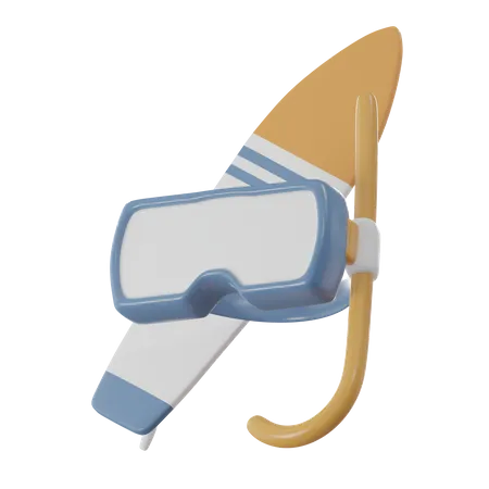 Gafas de buceo  3D Icon