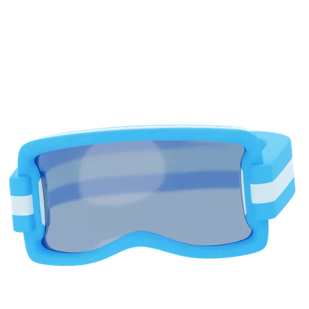 Gafas de esquí  3D Icon