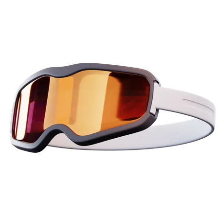 Gafas de esquiar  3D Icon