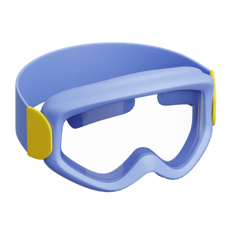 Gafas de esquí  3D Icon