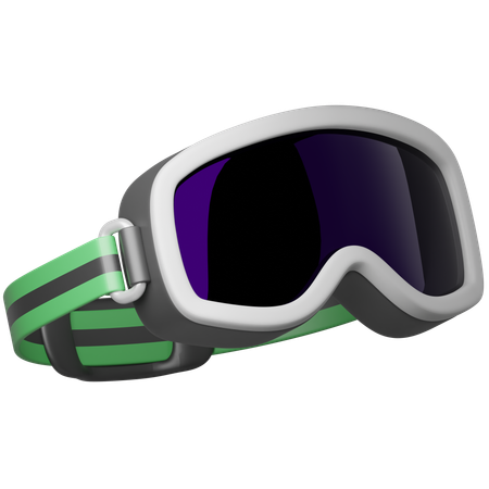 Gafas de esquí  3D Icon