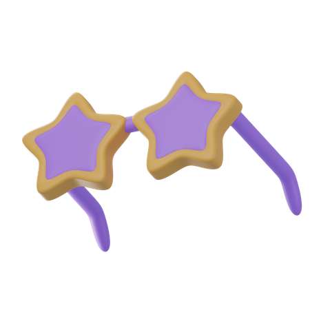 Gafas de fiesta  3D Icon