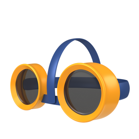 Gafas de natación  3D Icon