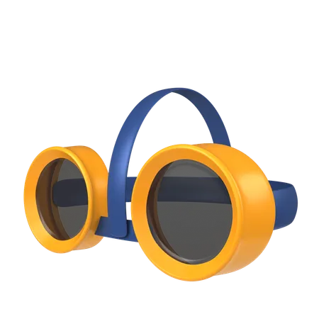 Gafas de natación  3D Icon