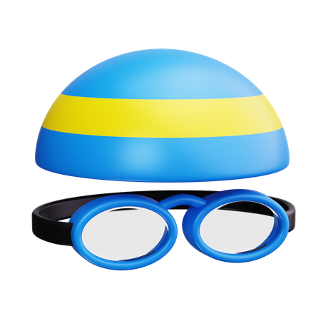 Gafas de natación  3D Icon