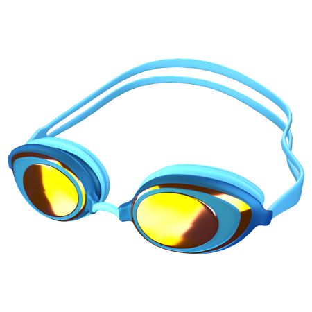 Gafas de natación  3D Icon