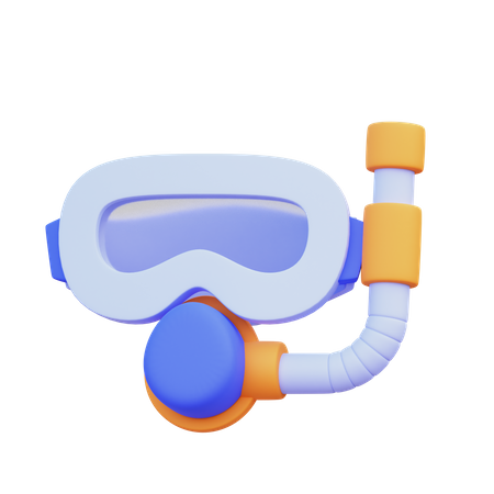 Gafas de natación  3D Icon