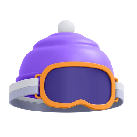 Gafas de patinaje sobre hielo  3D Icon