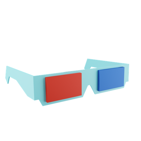 Gafas de cine 3d  3D Icon