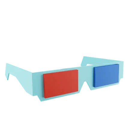 Gafas de cine 3d  3D Icon