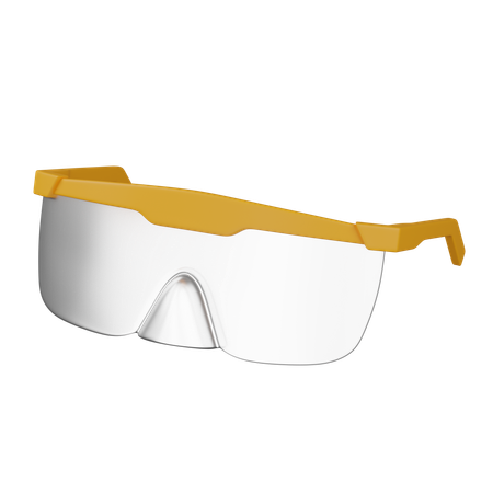 Gafas de protección  3D Icon