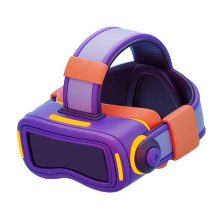 Gafas de realidad virtual  3D Icon