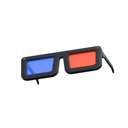 Gafas de realidad virtual  3D Icon