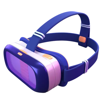 Gafas de realidad virtual  3D Icon