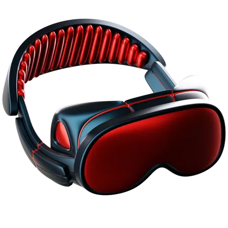 Gafas de realidad virtual  3D Icon