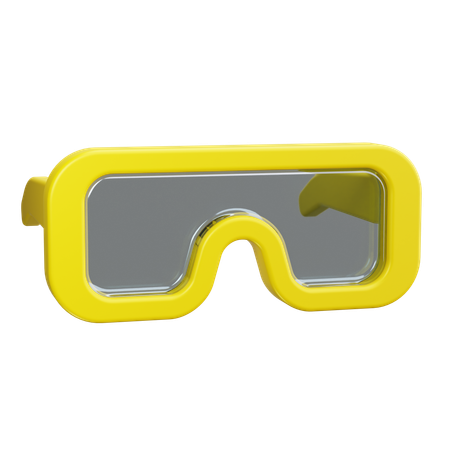 Gafas protectoras  3D Icon