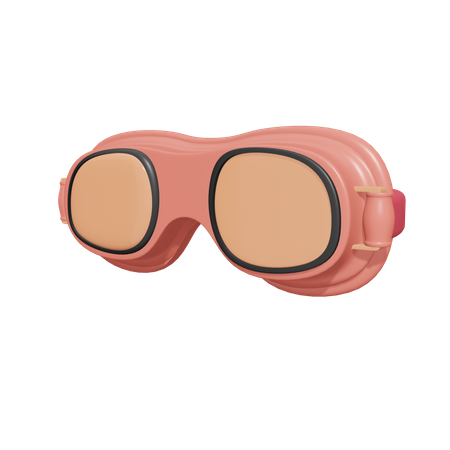 Gafas protectoras  3D Icon