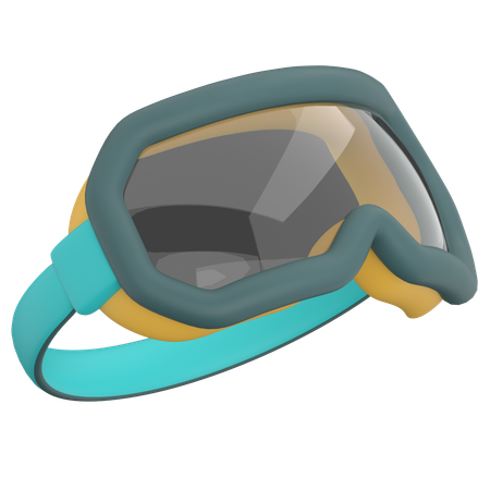 Gafas de snowboard  3D Icon