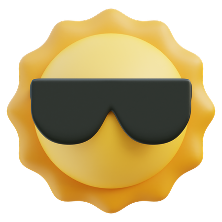 Gafas de sol  3D Icon