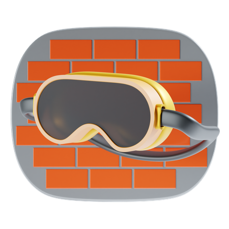 Gafas de soldadura  3D Icon