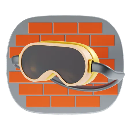 Gafas de soldadura  3D Icon