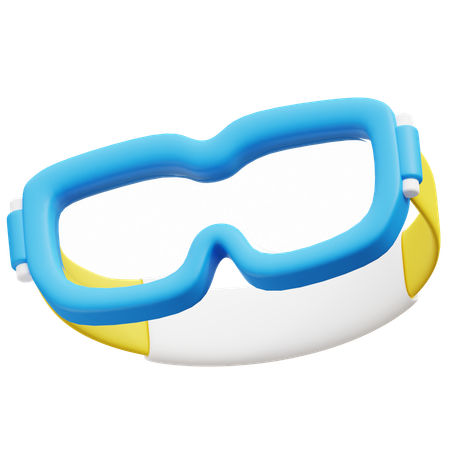 Gafas de esquí  3D Icon