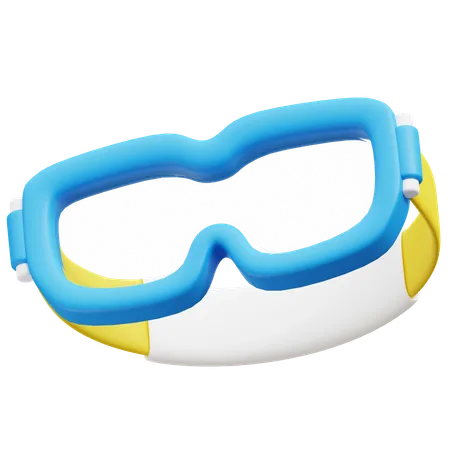 Gafas de esquí  3D Icon