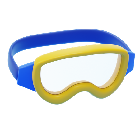 Gafas de esquí  3D Icon