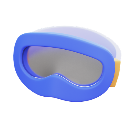Gafas de esquiar  3D Icon